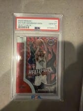 2023-24 Panini Mosaic Heat Check Victor Wembanyama #3 card