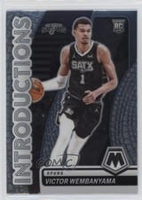 2023-24 Panini Mosaic Introductions Victor Wembanyama #8 card