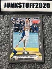 2023-24 Panini Photogenic Rookies in Motion Victor Wembanyama #1 card