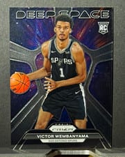 2023-24 Panini Prizm Deep Space Victor Wembanyama #1 card