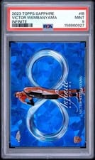 2023-24 Topps Chrome Sapphire Edition Infinite Victor Wembanyama #I-8 card