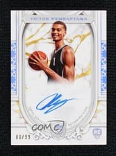2023-24 Topps Royalty Superior Signatures Victor Wembanyama #SS-VW card