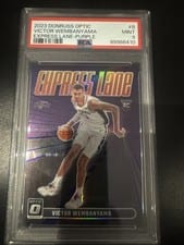 2023 Donruss Optic Express Lane Victor Wembanyama #8 card