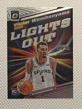 2023 Donruss Optic Lights Out Victor Wembanyama #4 card