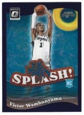 2023 Donruss Optic Splash Victor Wembanyama Purple #6