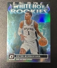 2023 Donruss Optic White Hot Rookies Victor Wembanyama #2 card