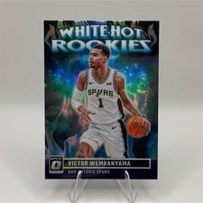 2023 Donruss Optic White Hot Rookies Victor Wembanyama #2 card