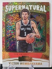 2023 Panini Contenders Supernatural Victor Wembanyama #1 card