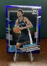 2023 Panini Donruss Optic Victor Wembanyama Purple #225 card