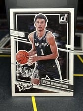 2023 Panini Donruss The Rookies Victor Wembanyama #1 card