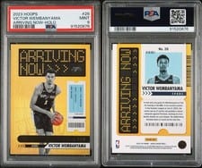 2023 Panini Hoops Arriving Now Victor Wembanyama #26 card