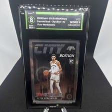 2023 Panini Hoops Premium Stock City Edition Victor Wembanyama #25 card