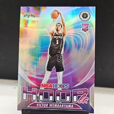 2023 Panini Hoops Premium Stock Hoopla Victor Wembanyama #5 card