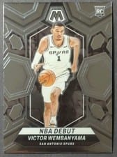 2023 Panini Mosaic Victor Wembanyama Mosaic #257 card