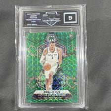 2023 Panini Mosaic Victor Wembanyama Green #257 card