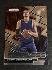 2023 Panini Prizm Draft Picks Fearless Victor Wembanyama #1 card