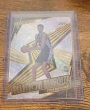 Victor Wembanyama 2023 Panini Revolution Shock Wave card