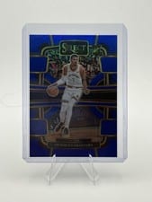 2023 Panini Select Victor Wembanyama Blue Prizm #87 card
