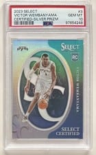 2023 Panini Select Certified Victor Wembanyama #3 card