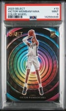 2023 Panini Select Color Wheel Victor Wembanyama #10 card