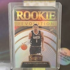 2023 Panini Select Rookie Revolution Victor Wembanyama #9 card
