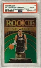 2023 Panini Select Rookie Revolution Victor Wembanyama #9 card