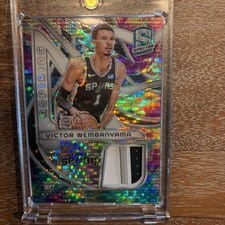 2023 Panini Spectra Aspiring Patch Victor Wembanyama #ASP-VIC card