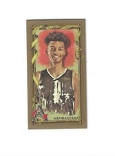 2023 Topps Allen & Ginter Victor Wembanyama Mini Gold Border #271 card
