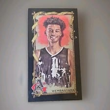 2023 Topps Allen & Ginter Victor Wembanyama Mini Black Border #271 card