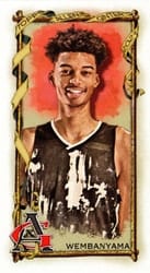 2023 Topps Allen & Ginter Minis Victor Wembanyama #271 card