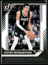 2024-25 Donruss Franchise Features Victor Wembanyama #25 card