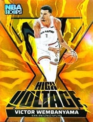 2024-25 Hoops High Voltage Victor Wembanyama #15 card