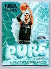 2024-25 Hoops Pure Players Victor Wembanyama #9 card