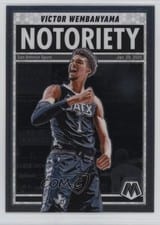 2024-25 Panini Mosaic Notoriety Victor Wembanyama #3 card