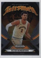 2024-25 Panini Prizm Black Talismen Victor Wembanyama #10 card