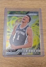 2024-25 Panini Prizm Fractal Victor Wembanyama #10 card