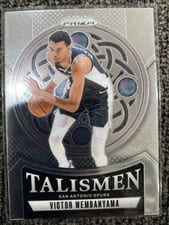 2024-25 Panini Prizm Talismen Victor Wembanyama #10 card