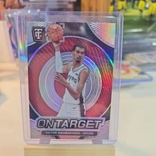 2024-25 Panini Totally Certified On Target Victor Wembanyama #22 card
