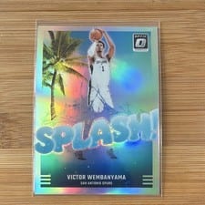 2024 Panini Donruss Optic Splash Victor Wembanyama #4 card