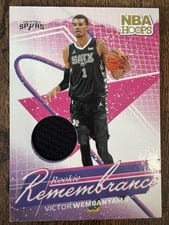 2024 Panini NBA Hoops Rookie Remembrance Victor Wembanyama #RR-VWS card