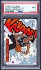 Victor Wembanyama 2025 Panini Revolution Kaboom Horizontal #15