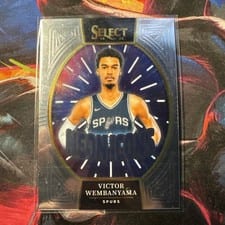 2024 Panini Select Neon Icon Victor Wembanyama #23 card