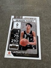 2025 Panini Contenders EuroLeague Victor Wembanyama #93 card