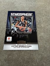 2025 Panini Contenders EuroLeague Atmosphere Victor Wembanyama #1 card