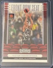 2025 Panini Contenders EuroLeague Front Row Seat Victor Wembanyama #7 card