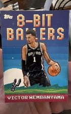 2025 Topps 8-Bit Ballers Victor Wembanyama #8B-4 card