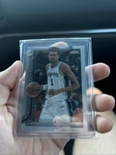 2025 Topps Chrome Victor Wembanyama #221 card