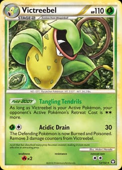 2010 HS—Triumphant Victreebel #12 card