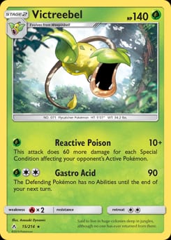 2019 Unbroken Bonds Victreebel #15 card