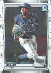 2020 Bowman Chrome Prospects Vidal Brujan #BCP-241 card